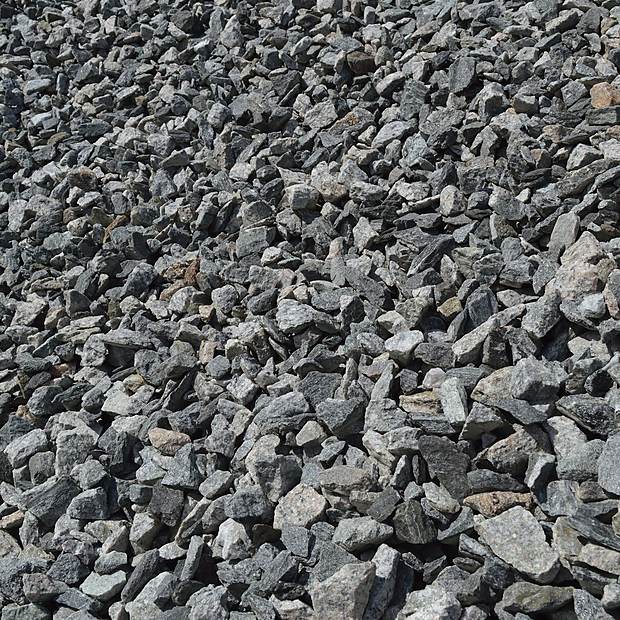 1½" Blue Stone at the Mulch N' More yard in Exeter, Rhode Island