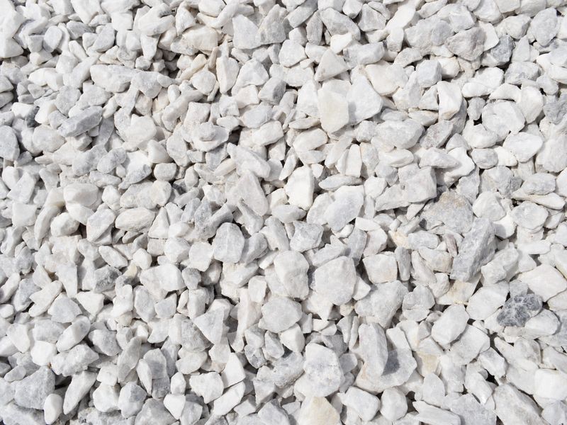 ¾" White at the Mulch N' More yard in Exeter, Rhode Island