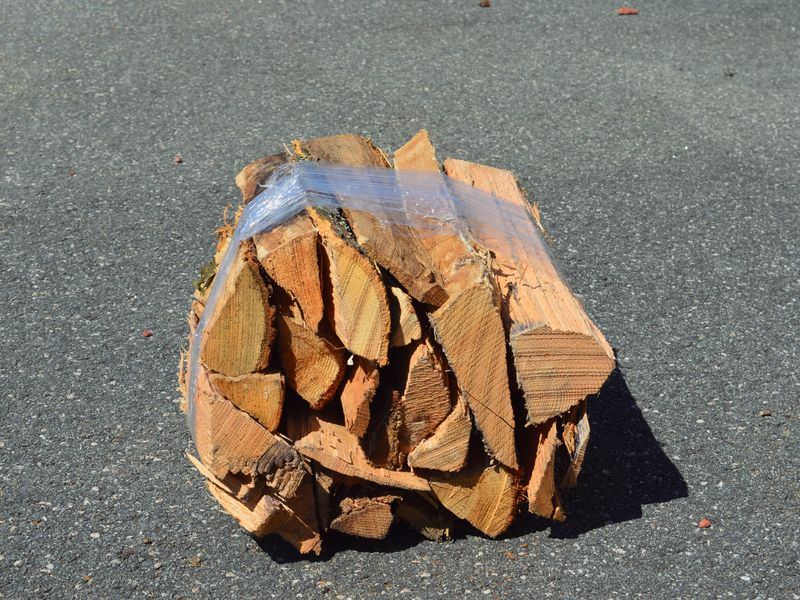 Campfire wood bundle from Mulch N' More in Exeter, Rhode Island