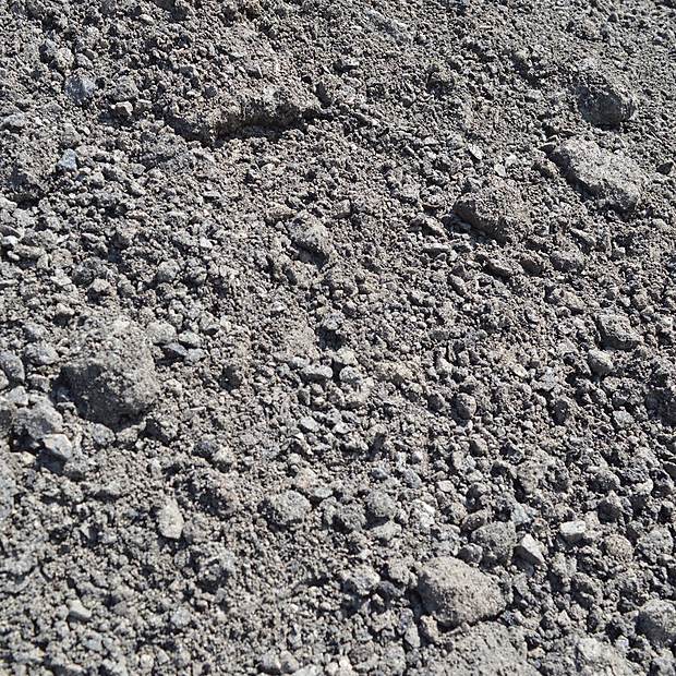 Processed Asphalt at the Mulch N' More yard in Exeter, Rhode Island