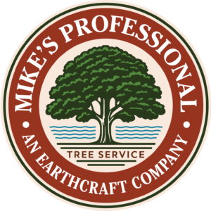 mike's professional tree services logo